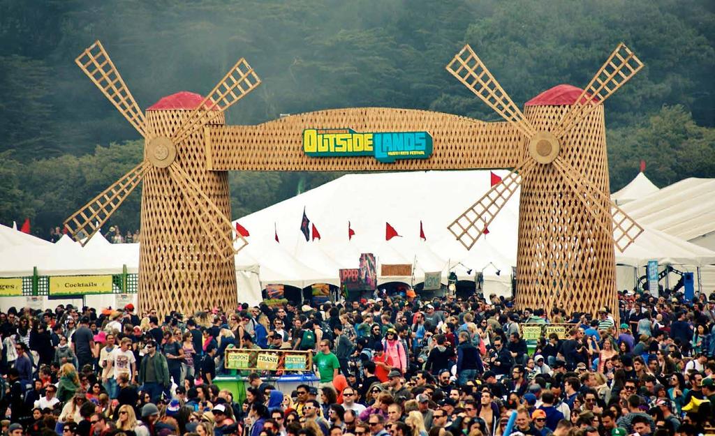The crown jewel of San Francisco & nestled in the heart of Golden Gate Park, Outside Lands unites 70