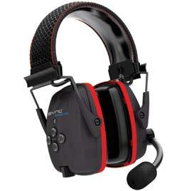 BUNZL SAFETY SAFETY PRODUCTS CATALOGUE VOL1 CLASS 5 SYNC WIRELESS EARMUFF SLC80 31dB Call or stream music from mobile device,
