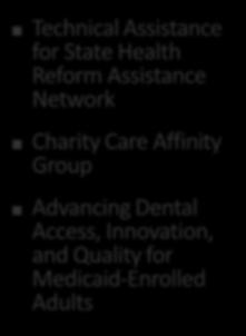 Select National CHCS Initiatives Access to Coverage and