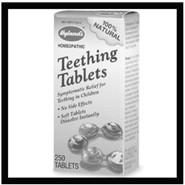 gingivostomatitis Camilia liquid Hyland s Teething Tablets Baby Orajel Teething rings Bottles/Sippy cups Encourage breaking