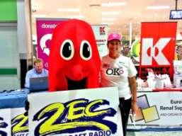 au Chat with Brad Rossiter - Dual Organ Transplant recipient Kidney Pancreas On display- Donate Life- The Book of Life Billy Kidney Mascot for Kidney Health Australia & Have You Registered as an