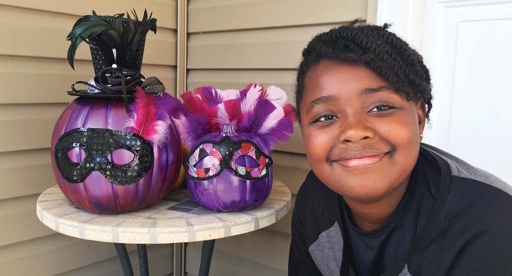 TaTuMn, age 10 Purple Pumpkin Project Tatumn is 10 years old and was diagnosed with epilepsy when she was 14 months old. Over the years, she has had different types of seizures.