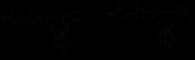 important mectin compounds were analyzed individually and as a mixture of approximately 0. mg/ml concentration of each analyte.