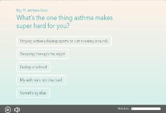 Goal Setting What's the one thing asthma makes super