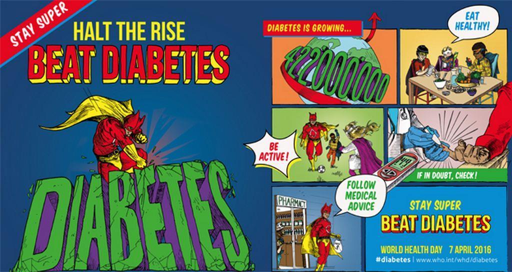 WHO brings diabetes into the public eye World Health Day - 22