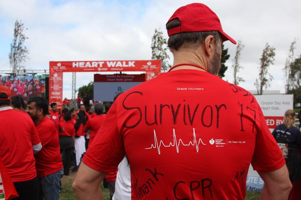 Top Walkers Become a Top Walker by personally raising $1,000+ Top Walker Perks: Two passes to the Heart Walk VIP Tent Includes a