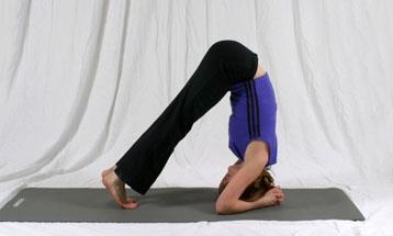 Another example of moving from simple to complex would be teaching headstands using the following steps: Start on all fours (hands and knees) Place forearms on the floor, so they are parallel and no