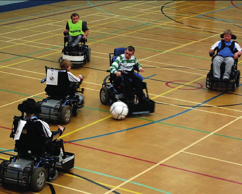 FOOTBALL POWERCHAIR FOOTBALL Day: Tuesday Time: 4pm-6pm Venue: Kingsway Park Sports Centre Turf Hill Road, Rochdale OL16 4XA Cost: 2 (support free) Contact: Graeme Hill on 01706 926203 or email