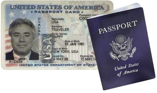 Passport Book + Passport Card A