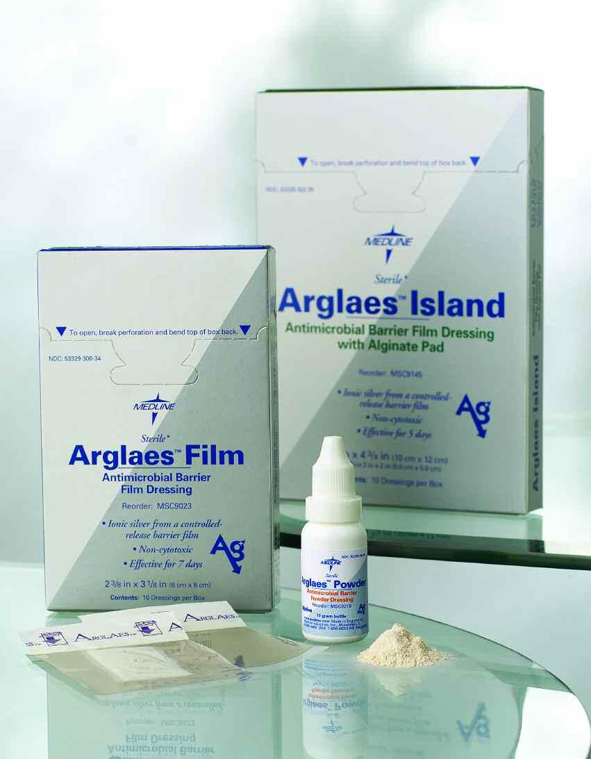Arglaes provides a seven-day, non-cytotoxic barrier