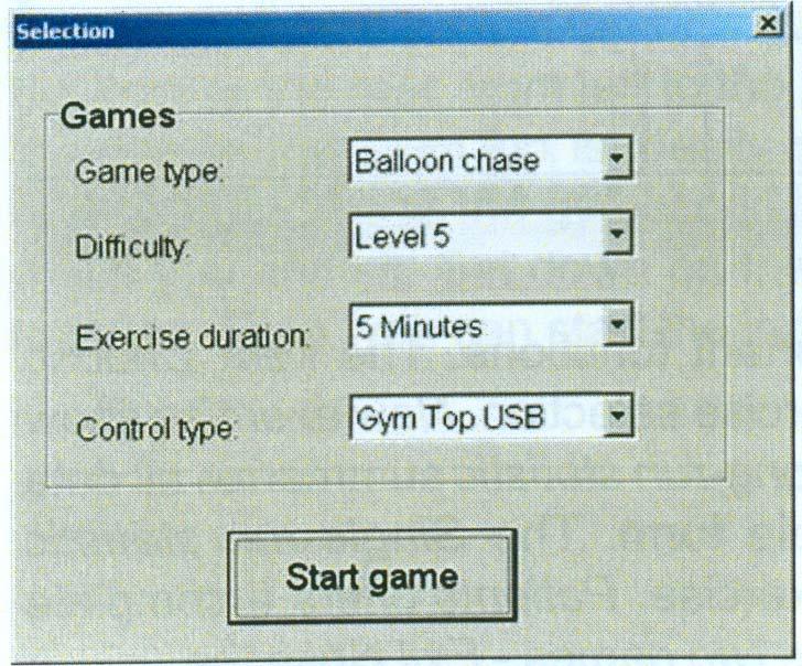 The section Extras makes 2 games available. EXERCISES Whichever exercise you selected, each has a goal to fulfil. The red arrow indicates where you must direct the ball.
