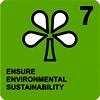 Ensure Environmental Sustainability MEDIUM HIGH (nscb rating) Targets: - Integration of principles of sustainable development into country policies & programs - Reverse loss of environmental