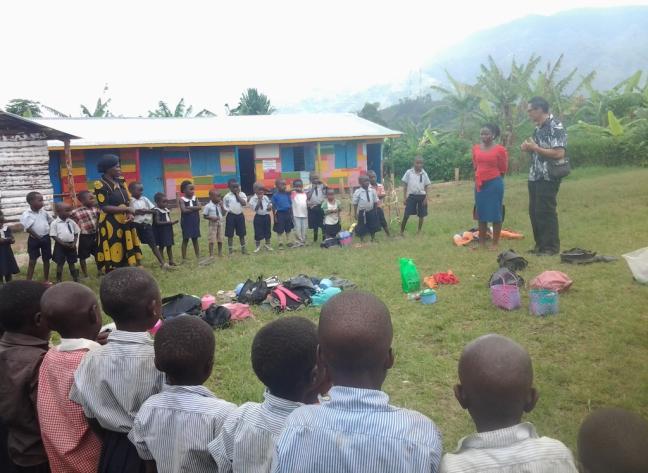 CHILD SCHOOL SPONSORSHIP This program, currently it cares for the educational needs of 123