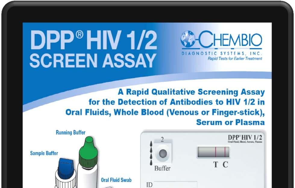Branded Product : DPP HIV Screening Assay For Use with Oral