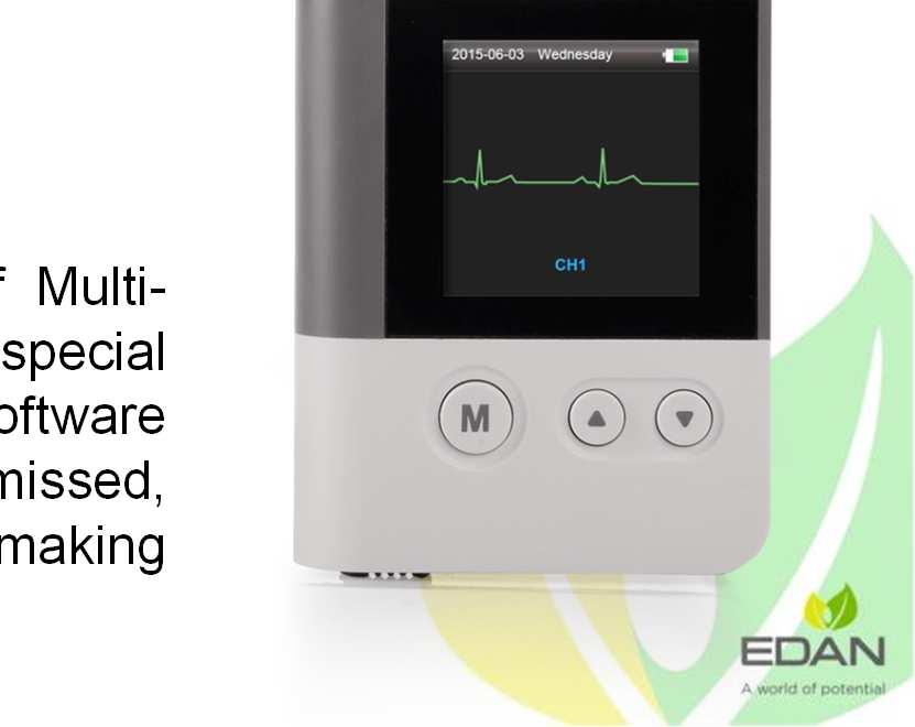 Interference Resistance Interference Resistance SE-2003/SE-2012 sampling box have applied the advanced anti-interference technique and design to guarantee the accurate ECG
