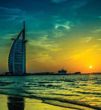 Dubai, since 1833 has been ruled by the reigning Al Maktoum family. Dubai is located on the Eastern coast of the Arabian Peninsula, in the south-west corner of the Arabian Gulf.