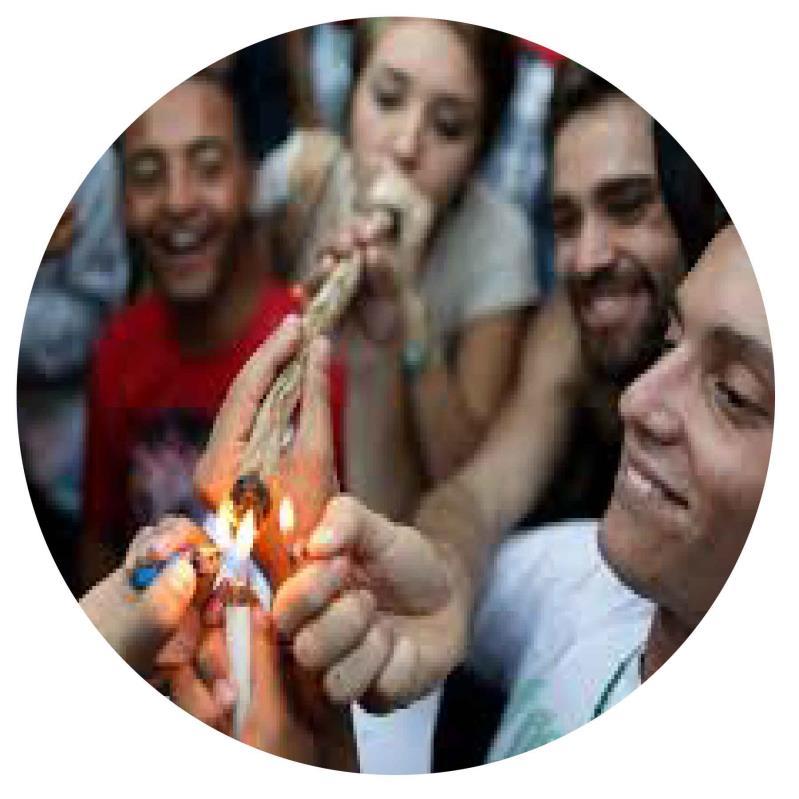 Cannabis and Adolescents 1 in 6 adolescents who try cannabis will become addicted to it The adolescent brain is especially susceptible to cannabis use When