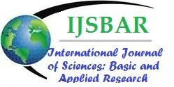 International Journal of Sciences: Basic and Applied Research (IJSBAR) ISSN 37-4531 http://gssrr.org/index.php?