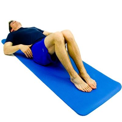 PELVIC TILT While lying on your back, use your stomach muscles to press your back into the floor. for 5 seconds, then relax.