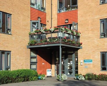 Purpose built for care Meadowside is a popular and spacious home providing care and support for 68 people across three floors.