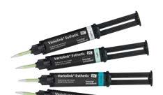 Delivery forms Variolink Esthetic LC System Kit (only light-curing) 3 syringes Variolink Esthetic LC, 2 g (light, neutral, warm) 3 syringes Variolink Esthetic try-in paste, 1.