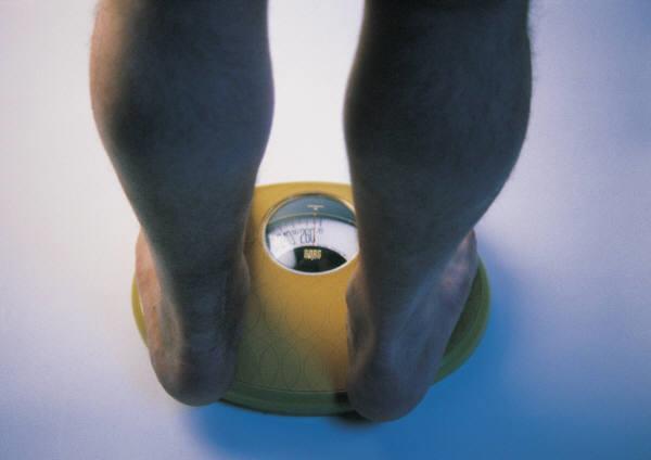 Body Fat Test: o Bathroom scale 1. Weigh yourself 2.