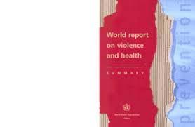 World Report on Violence and