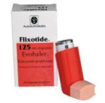 ICS-INHALED CORTICOSTEROID INHALERS continued Flixotide CFC free MDI inhaler Fluticasone 125 micrograms /