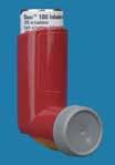 Corticosteroid inhalers BECLOMETASONE DIPROPIONATE ** NOTE: BECLOMETASONE CFC-FREE AEROSOL INHALERS ARE NOT INTERCHANGEABLE AND MUST BE PRESCRIBED BY BRAND NAME ** Adult Dose By aerosol inhalation