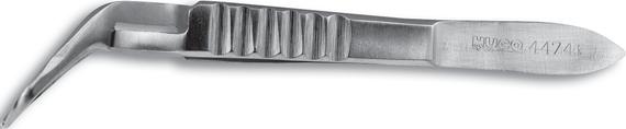 CH-2072 SAINT-BLAISE / SWITZERLAND 59 UTILITY FORCEPS DE WECKER 4.4700 Serrefine, straight, strong, 50 mm 4.4701 Curved, strong 50 mm 4.4702 Curved, soft 50 mm 4.4703 Straight, soft 50 mm 4.