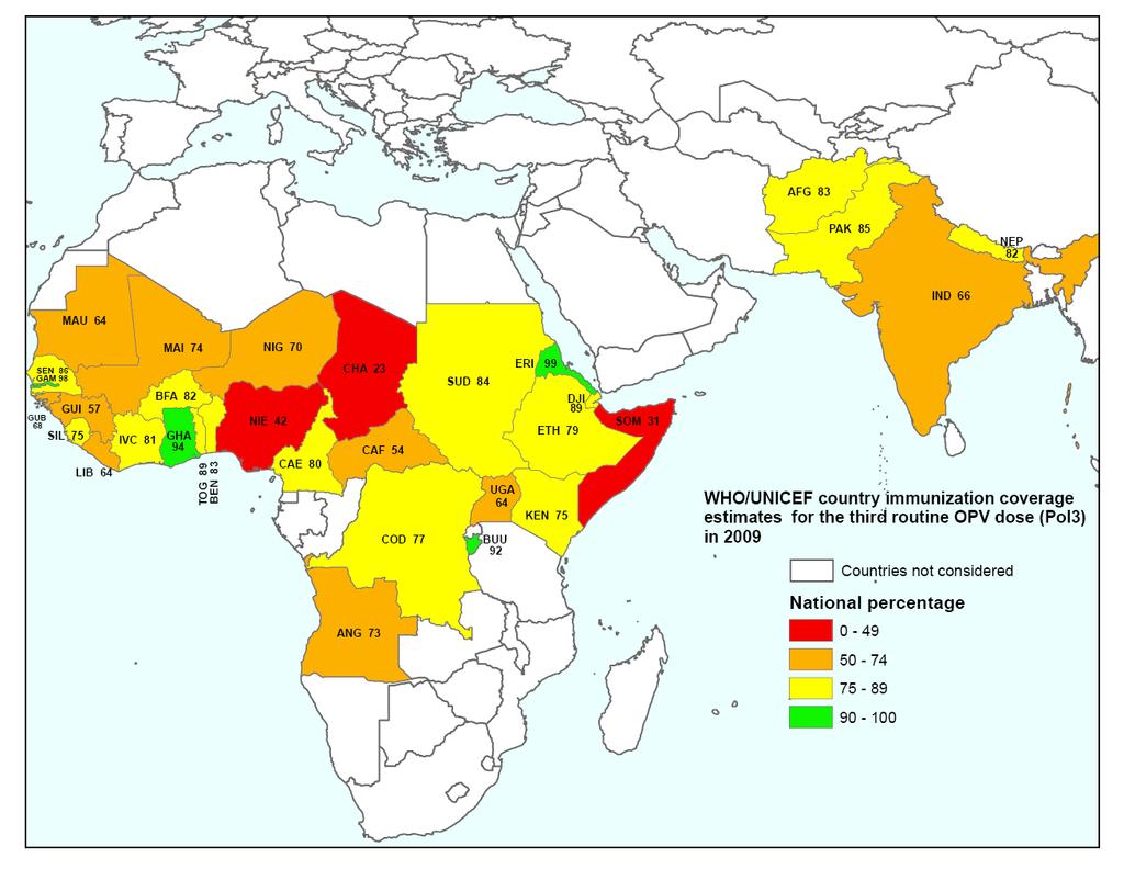 Annex 6 Maps of immunization and
