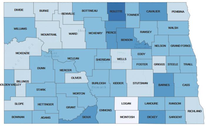 1% with a state average 54.7%. There are currently 30 counties with adult NDIIS Tdap immunization rates below the state average.