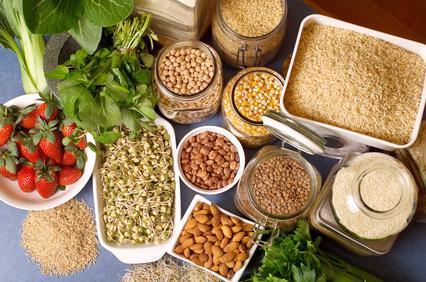 Protein Incomplete Protein Sources do not provide all essential amino acids Vegetable proteins: grains, legumes, nuts, seeds, other vegetables 33 Protein Complementary Proteins - proteins