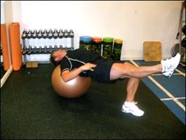 the trunk. Go as far as you can in control, keeping your upper back and shoulders on the floor.