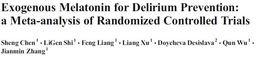 Potential to prevent delirium in elderly medical patients.