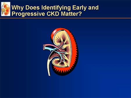 Note on pediatric patients: CKD may