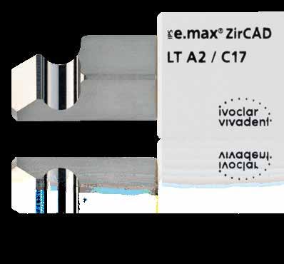 NEW IPS e.max ZirCAD Zirconium oxide ceramics (ZrO 2 ) IPS e.