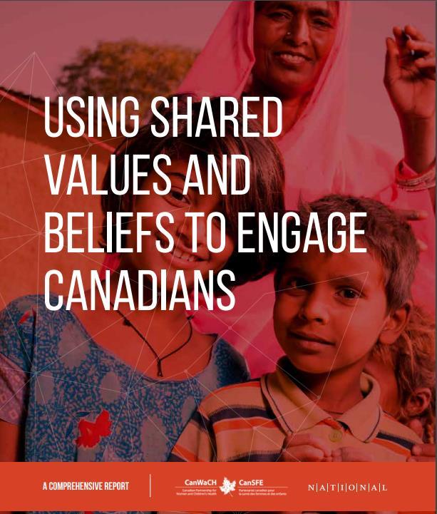 Spotlight on CanWaCH Public Engagement CanWaCH research: Canadians views on investment in women and children s health and international development Conducted by IPSOS and NATIONAL Public Affairs 2015