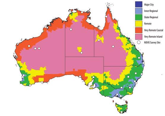Current Status of Indigenous Eye Health The 2008 National Indigenous Eye Health Survey determined the magnitude, distribution and causes of vision loss in Aboriginal and Torres Strait Islander people.