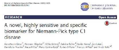Niemann-Pick diseases Niemann-Pick type A/B Sphingomyelinase deficiency Tedious enzyme activity measurement Niemann-Pick type C