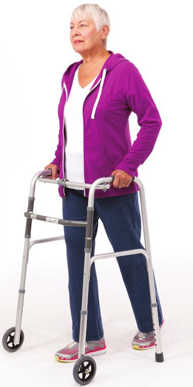 Preparing to Go Home Using a Walker Before returning home, you ll need to prepare. You and your healthcare team will assess how well you can care for yourself at home.