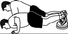 Push Up Supine Pull Up Split Squat Tricep Extension 1. Lie face down 2. Place your hands to either side of your head. 3.