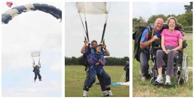What s it really like? Our skydivers share their experiences! The Jump itself... The jump was absolutely amazing and I ve never had such a rush in my life!