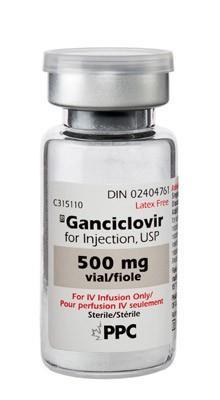 CMV The nucleoside anologue ganciclovir has activity against
