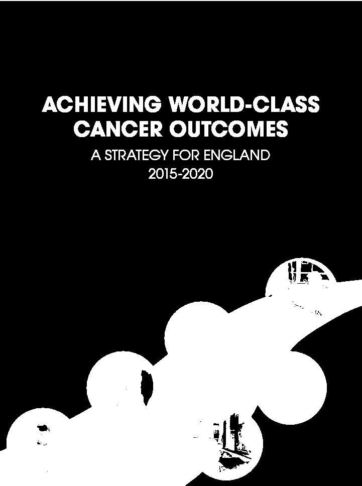 This is a five year programme Based on Cancer taskforce ambitions: Fewer people getting avoidable cancers More people surviving cancer for
