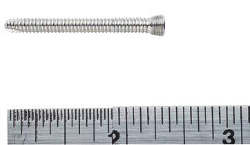 stainless steel or titanium alloy (Ti-6AI-7Nb) 10 mm 30 mm lengths (2 mm increments) 212.101 212.