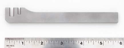 5 mm plates, 150 mm length Used with 329.05 329.05 Bending Iron, for 2.7 mm and 3.