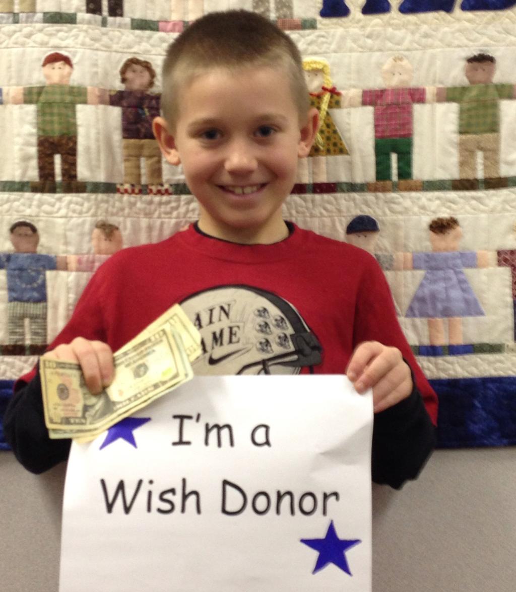 YOUR SUPPORT 10 KIDS MAKE A DIFFERENCE This year, Make-A-Wish Nebraska is working to fulfill the wishes of more than 120 kids battling life-threatening medical conditions.