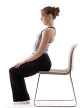 Poor posture typically involves holding the head too far forward or allowing the abdomen to pull the back forward.