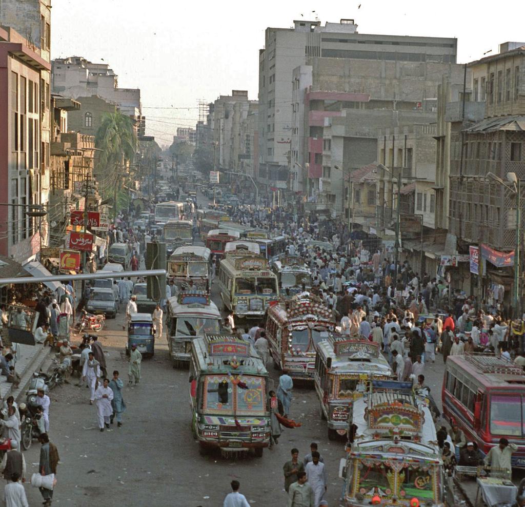 POPULATION DYNAMICS IN PAKISTAN Pakistan is the sixth most populous country in the world with 208 million people and a population growth rate of 2.4% per year.